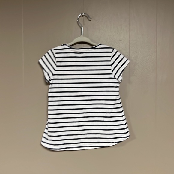 *3/$15!* H&M Black/White Striped Sunsets & Palm Trees short sleeve tee size 3-4Y - Picture 7 of 7
